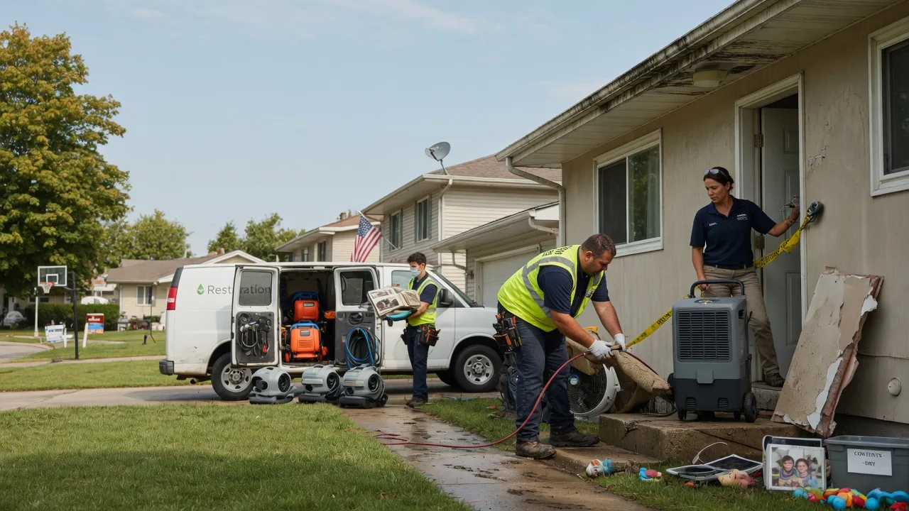 Water Damage Restoration in Roann, IN near me